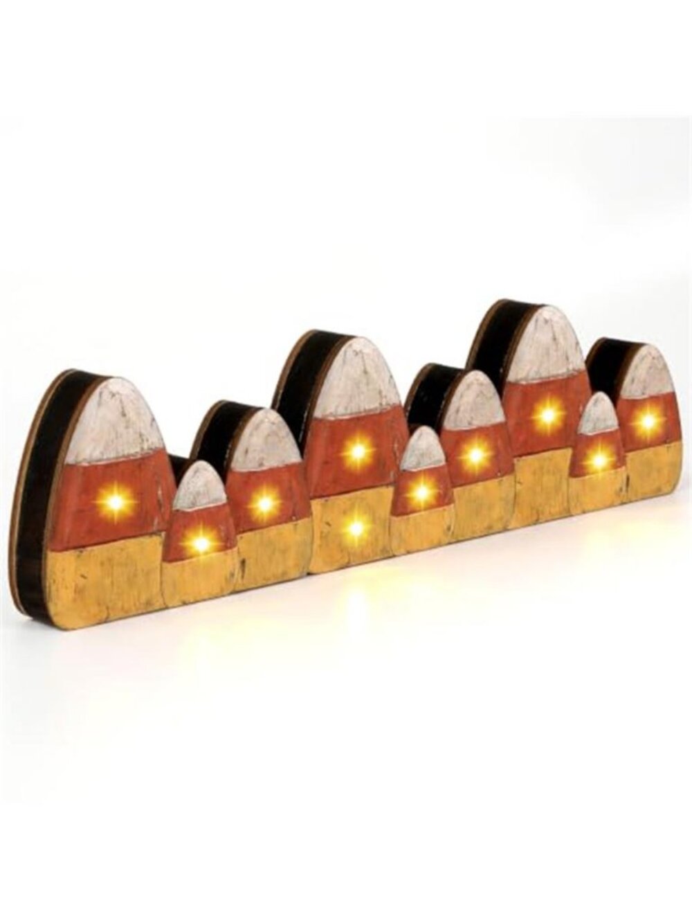 Yousoontic Fall Halloween Decor, Light up Candy Corn Table Centerpieces